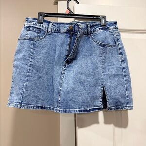 Denim Blue Women's Skirt